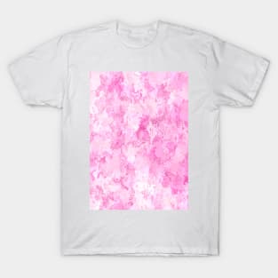 Pink Rose Petals T-Shirt